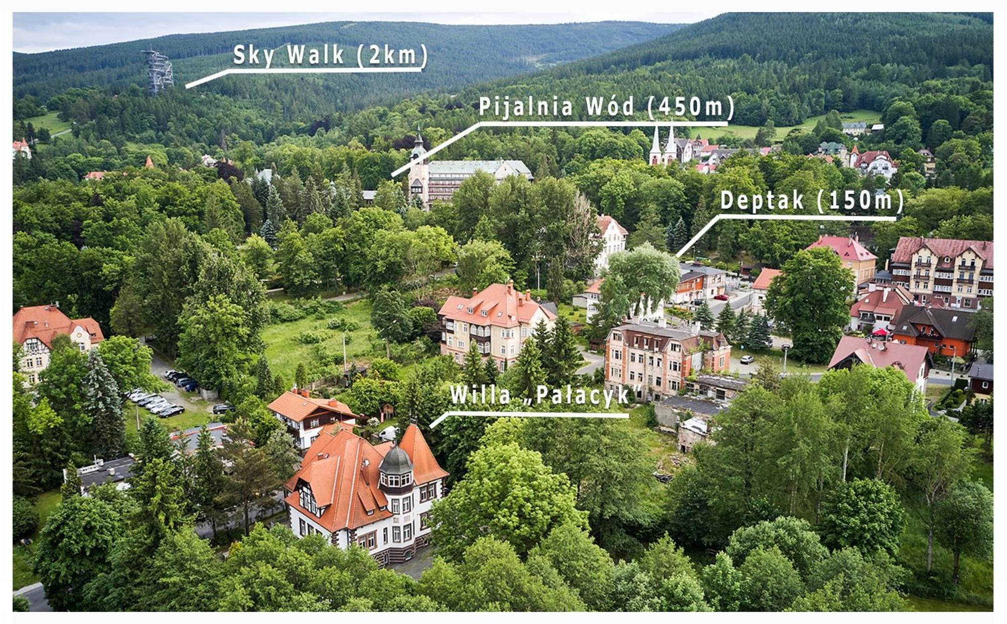 Willa Palacyk Świeradów-Zdrój Eksteriør bilde